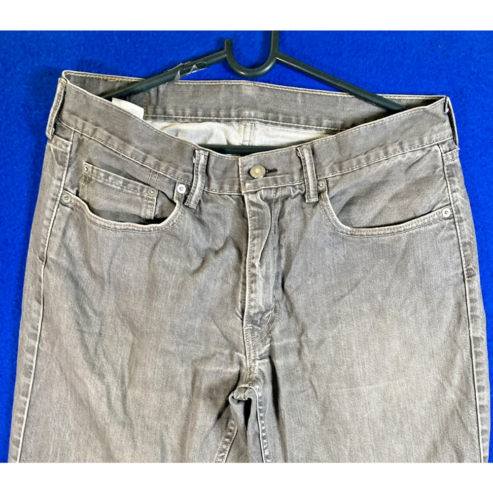Levi's 559 Men's Jeans W34 L34 Relaxed Straight Fit Gray Denim - Picture 2 of 16